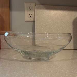 Princess house heritage Clear Glass Decorative Bowl